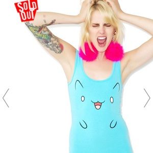 Dolls Kill “I AM CATBUG” TUNIC TANK DRESS
